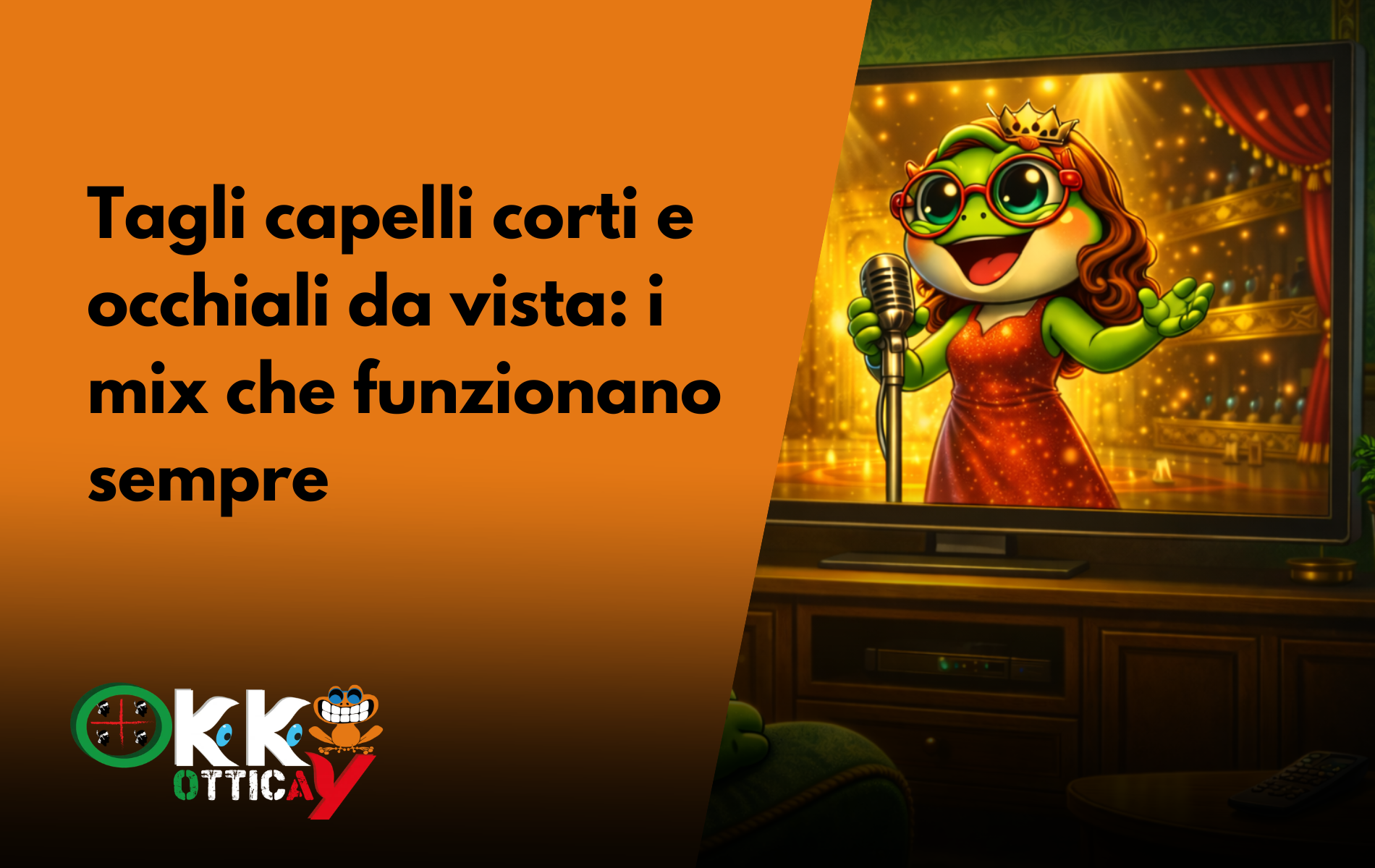 Tagli capelli corti e occhiali da vista: i mix che funzionano sempre